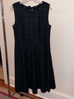 Talbots Plaid Jumper
